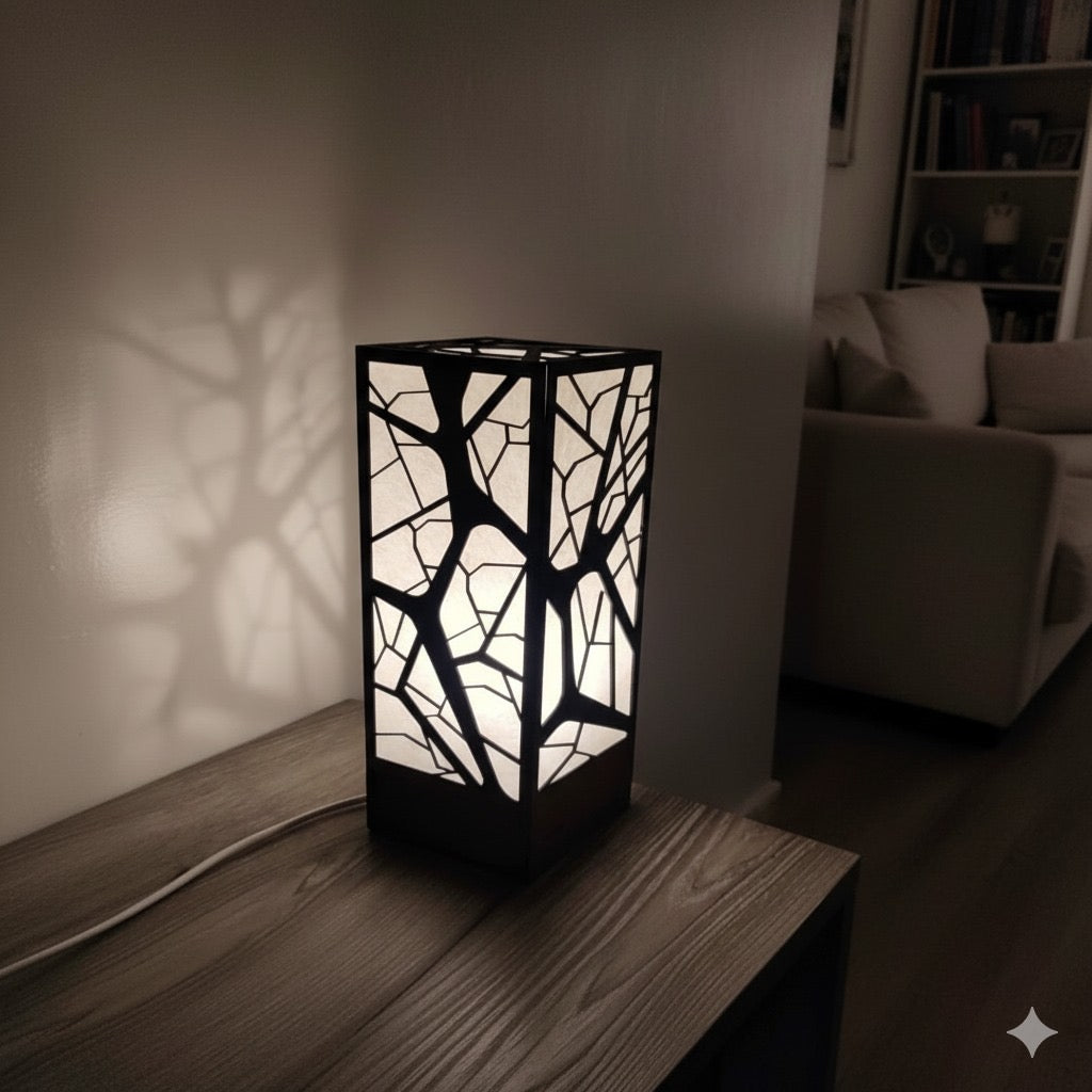 Wooden Table Lamp