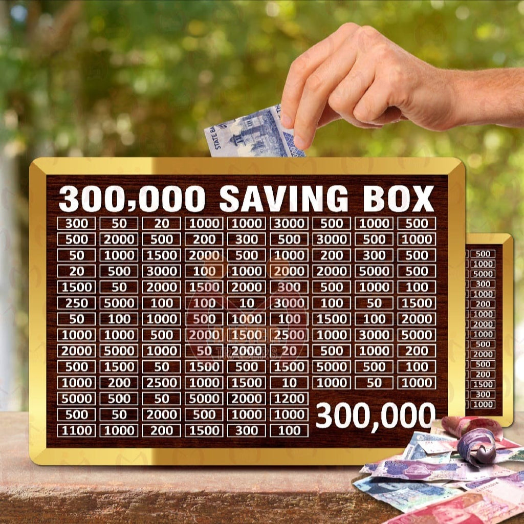 Saving Box 3 Lakh
